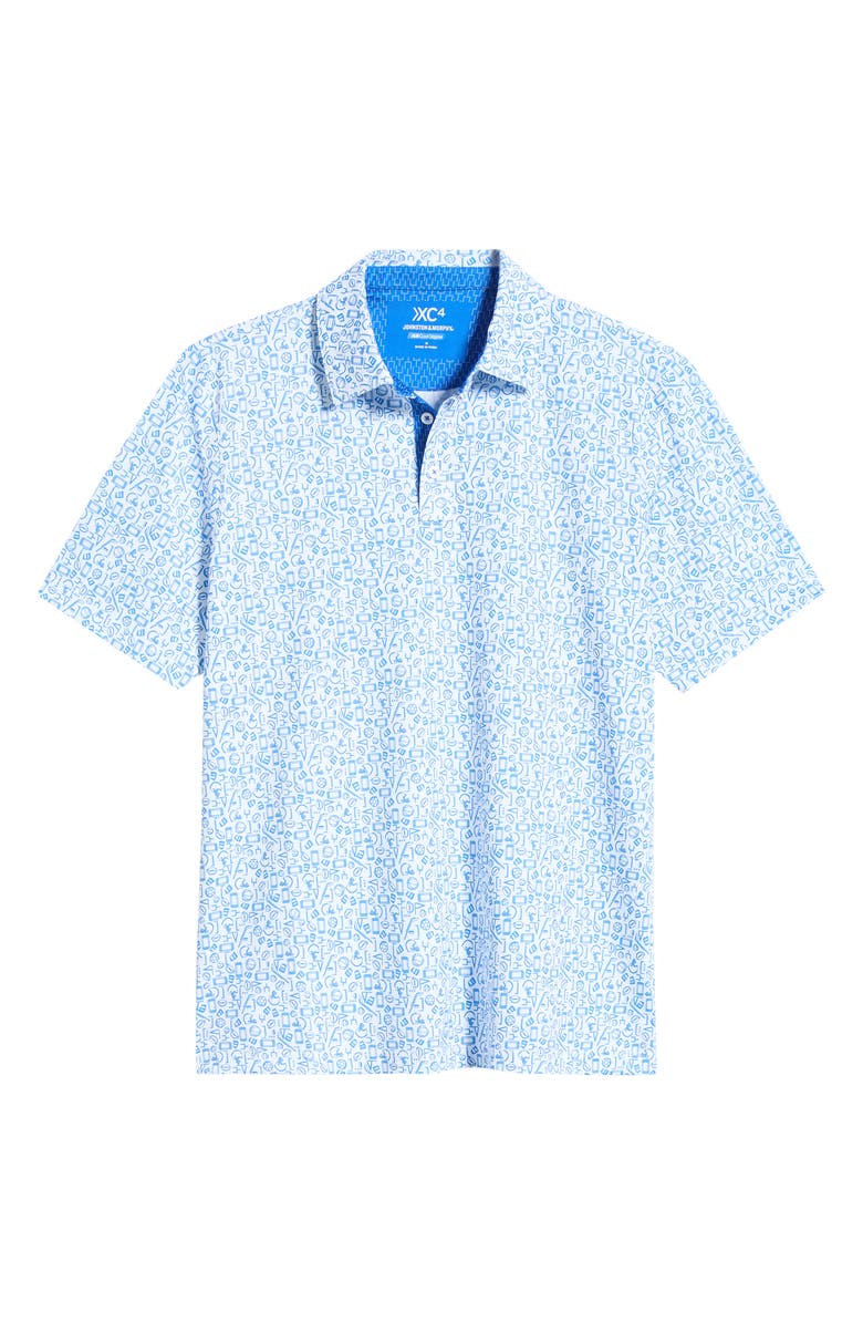 Johnston & Murphy XC+<sup>™</sup> Performance Game Day Polo, Alternate, color, Royal
