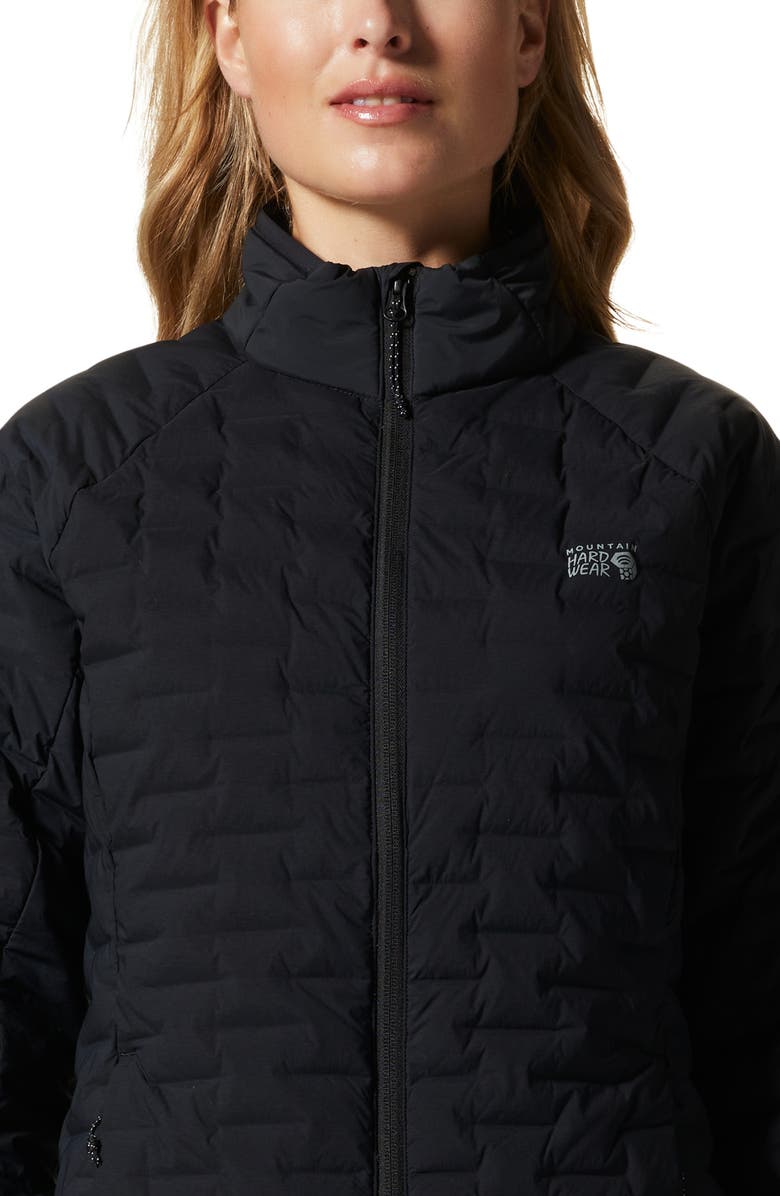 Mountain Hardwear Stretchdown Light Jacket, Alternate, color, Black