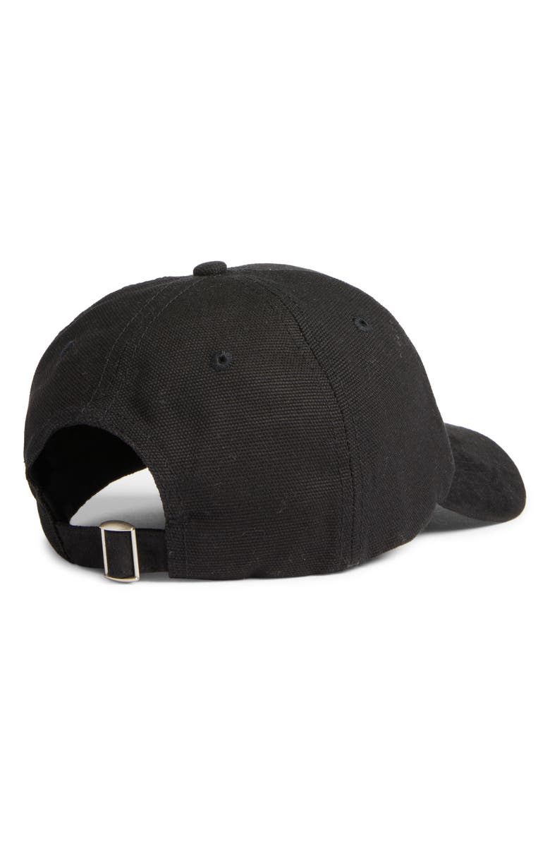 KROST Canvas & Faux Suede Baseball Cap, Alternate, color, Black