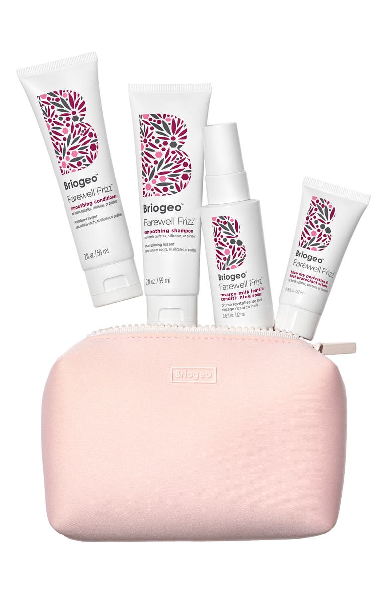 Briogeo Farewell Frizz Travel Kit, Main, color, 
