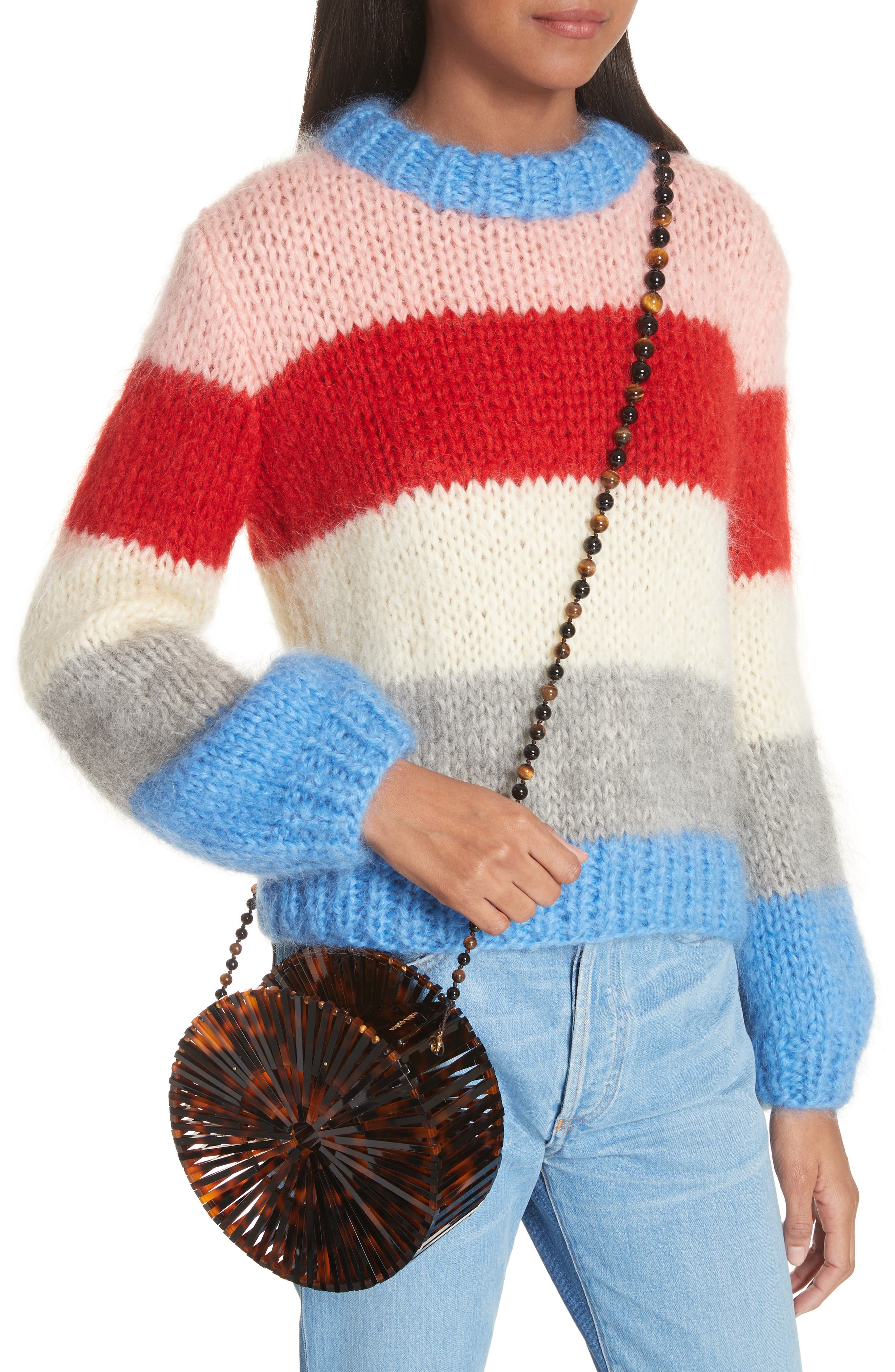 Luna Crossbody Bag, Alternate, color, TORTOISE