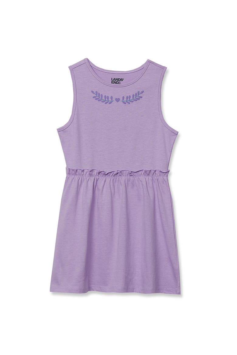 Girls Tunic Tank Top, Alternate, color, Vines/Hearts Lavender