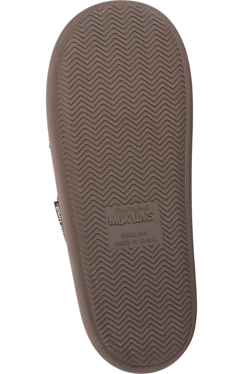 MUK LUKS Joss Faux Shearling Lined Slipper, Alternate, color, Taupe
