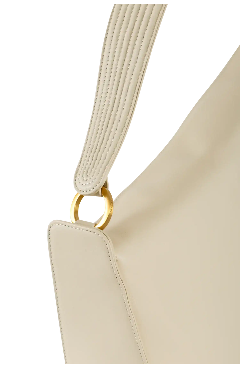 Esthera 10AM Leather Shoulder Bag, Alternate, color, Sand