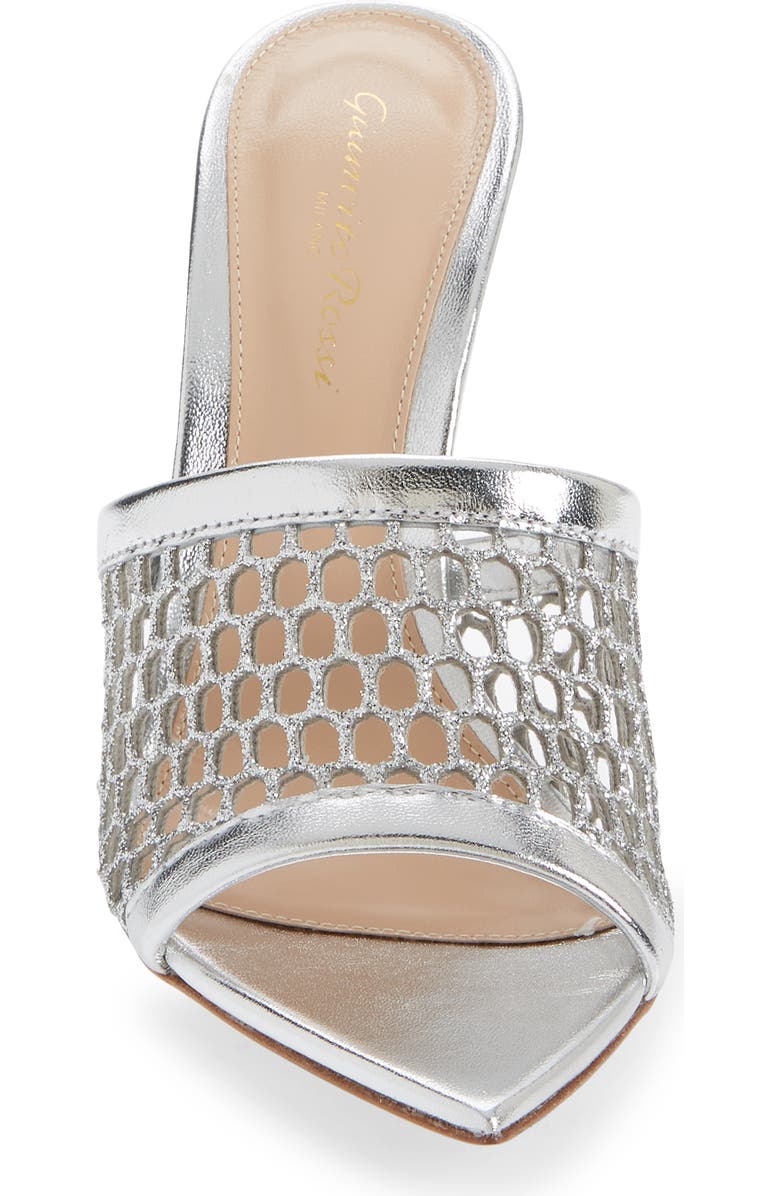 Gianvito Rossi Alisia Mesh Slide Sandal, Alternate, color,
