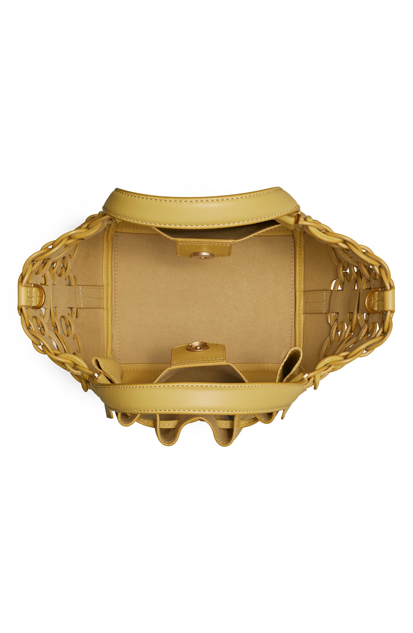 Tory Burch McGraw Drawstring Leather Satchel, Alternate, color, 