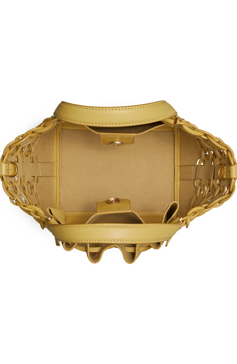 Tory Burch McGraw Drawstring Leather Satchel, Alternate, color,