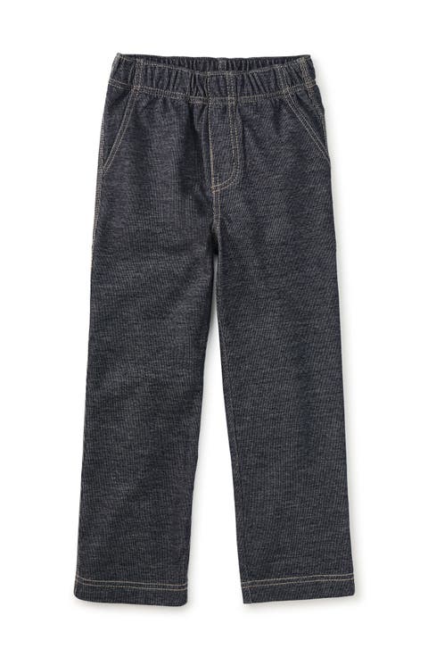 Denim-Like Carpenter Pants