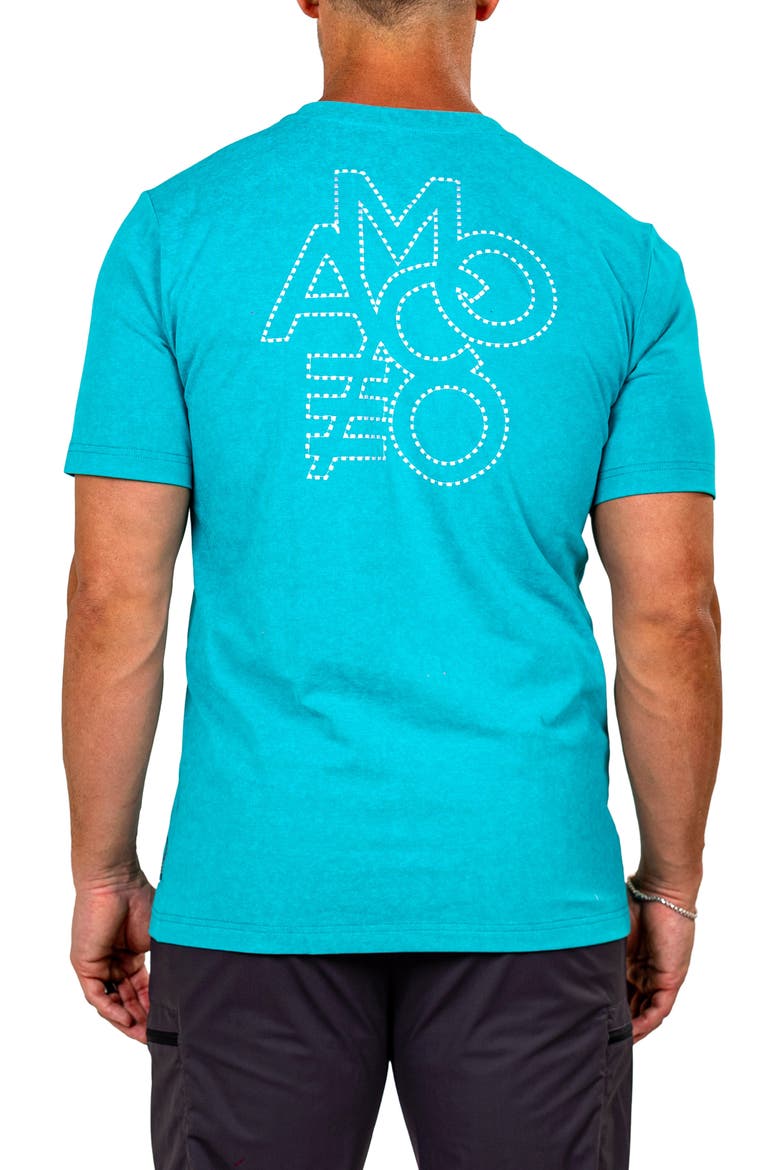 Marthyr Cotton Blend T-Shirt, Alternate, color, GREEN