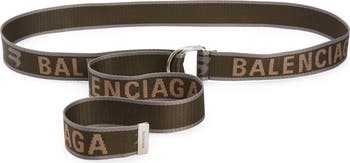 Balenciaga Logo D-Ring Belt | Nordstrom Balenciaga Logo D-Ring Belt | Nordstrom