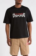 CRIMINAL DAMAGE Ramen Graphic Crewneck T-Shirt
