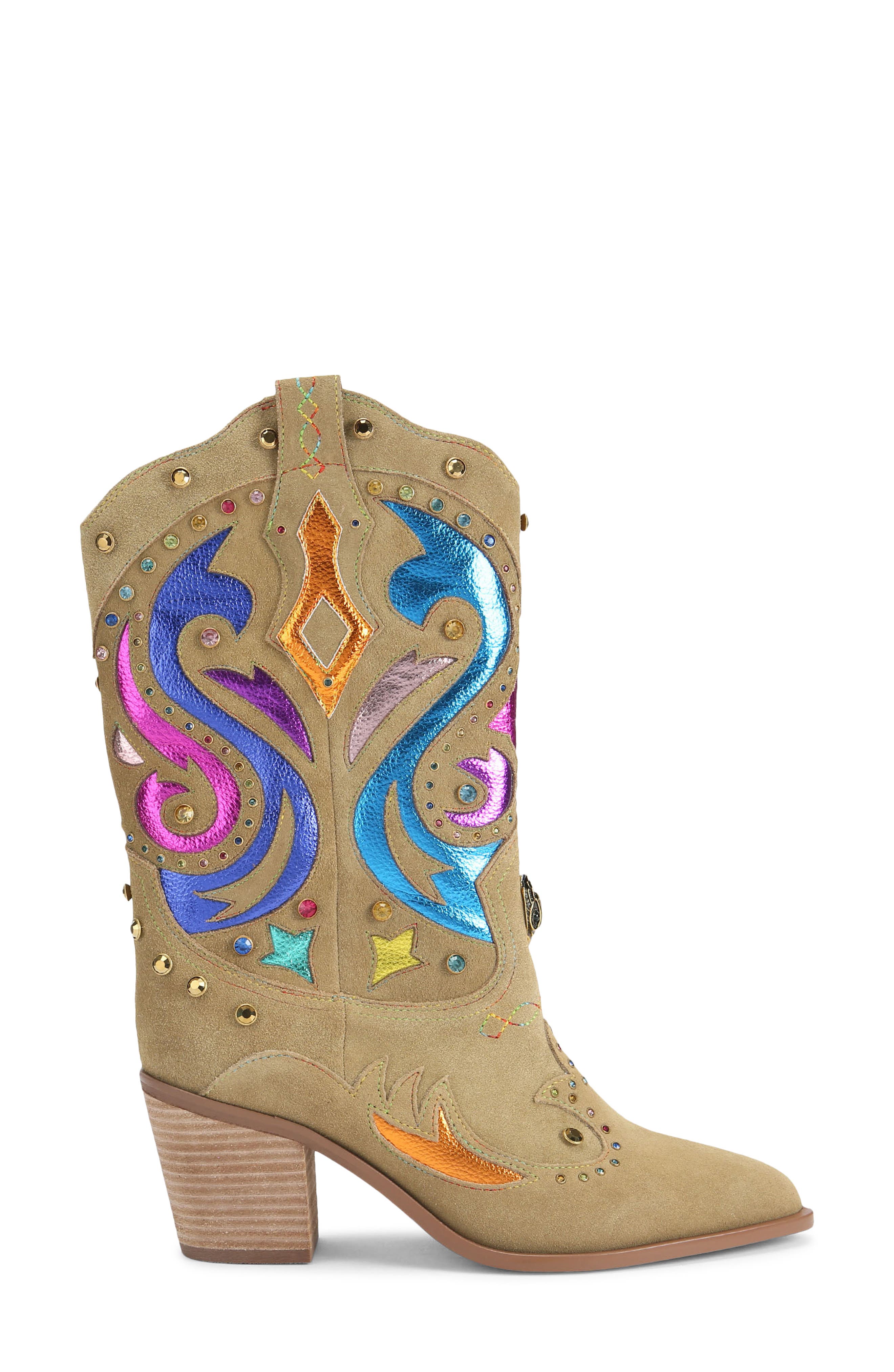 Kurt Geiger London Kensington Cowboy Boot, Alternate, color, 