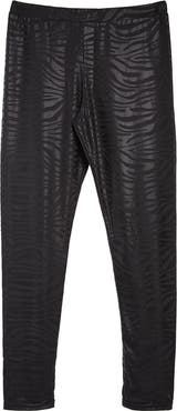 MeMoi Kids' Zebra Comfort Stretch Leggings