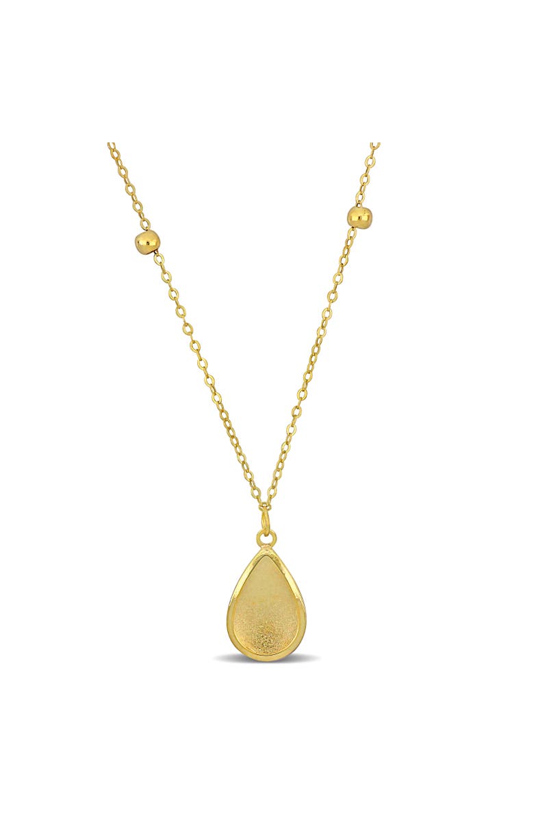 Julianna B. Teardrop Station Necklace 14k Gold, Main, color, 14K Yellow Gold