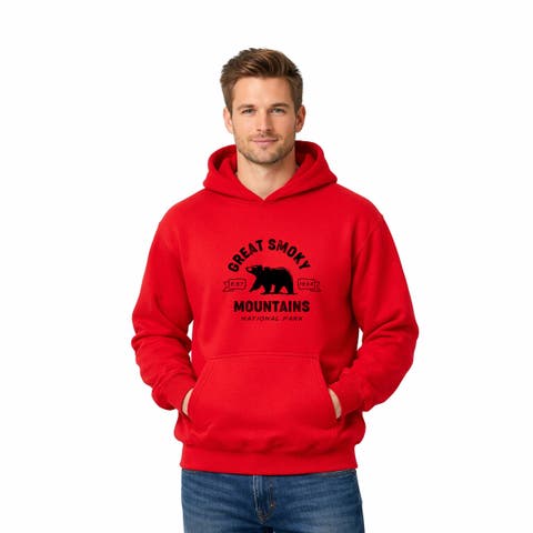 Vintage Great Smoky Mountains National Park Graphic Hoodie