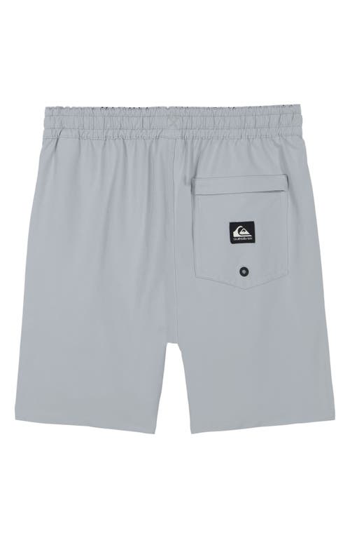 QUIKSILVER QUIKSILVER KIDS' TAXER AMPHIBIAN WATER REPELLENT HYBRID SHORTS