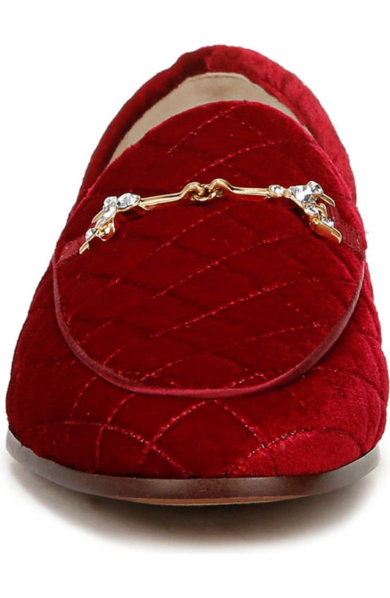 Sam Edelman Loraine Regal Bit Loafer, Alternate, color, Bright Scarlet