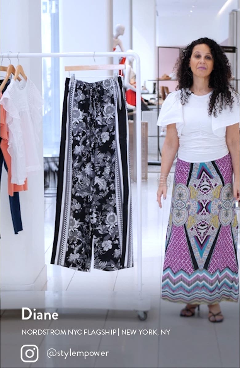 Women's Pull-On Wide Leg Pants, sales video thumbnail