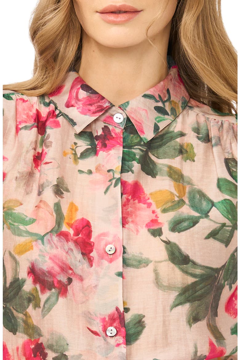 Extended Shoulder Sleeveless Top, Alternate, color, PINK TINT