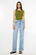 KanCan Crystal Essentials 90s Low Rise Straight Jeans