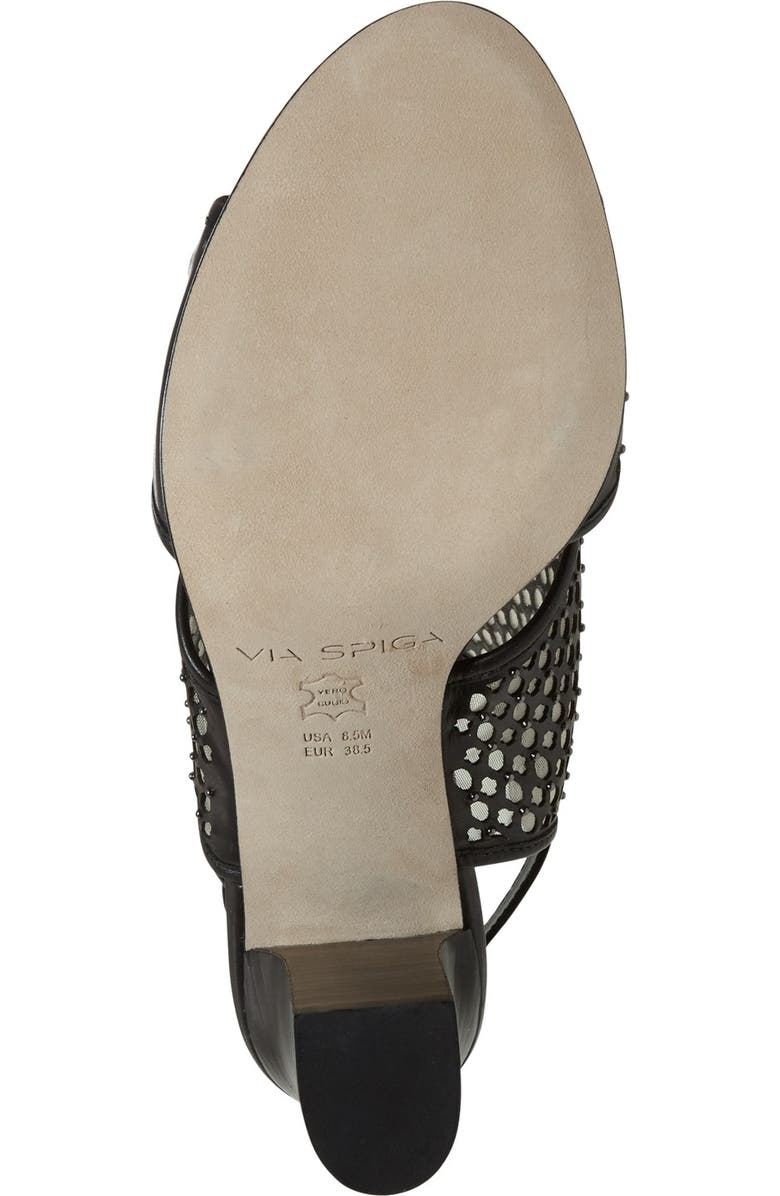 Via Spiga 'Fleur' Open Toe Sandal, Alternate, color,