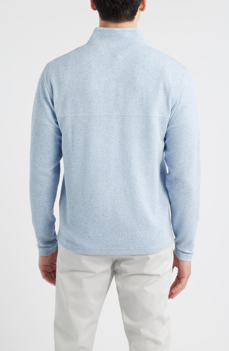 johnnie-O Ransel Quarter Snap Placket Pullover, Alternate, color, Maliblu