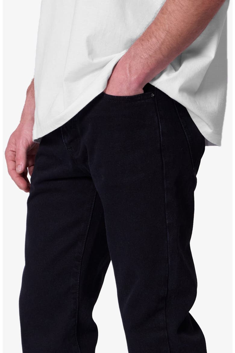 Straight Leg Jeans, Alternate, color, RINSED BLACK