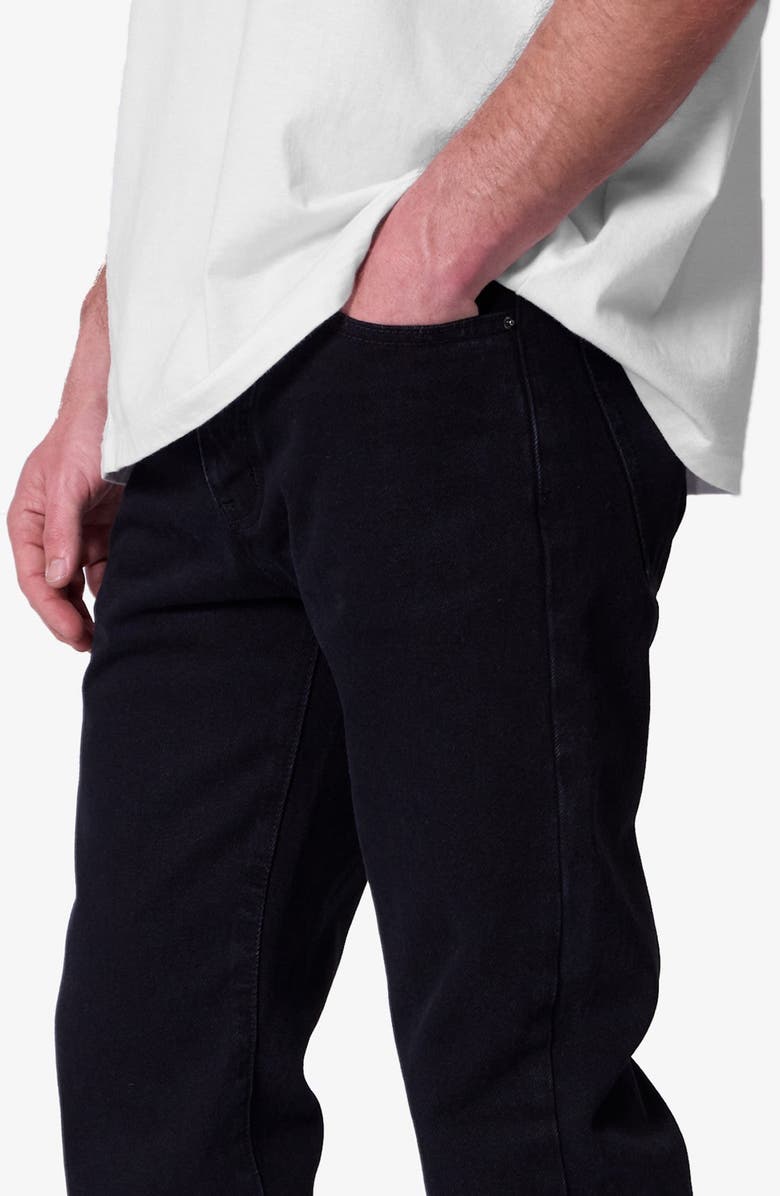 mnml Straight Leg Jeans, Alternate, color, Rinsed Black