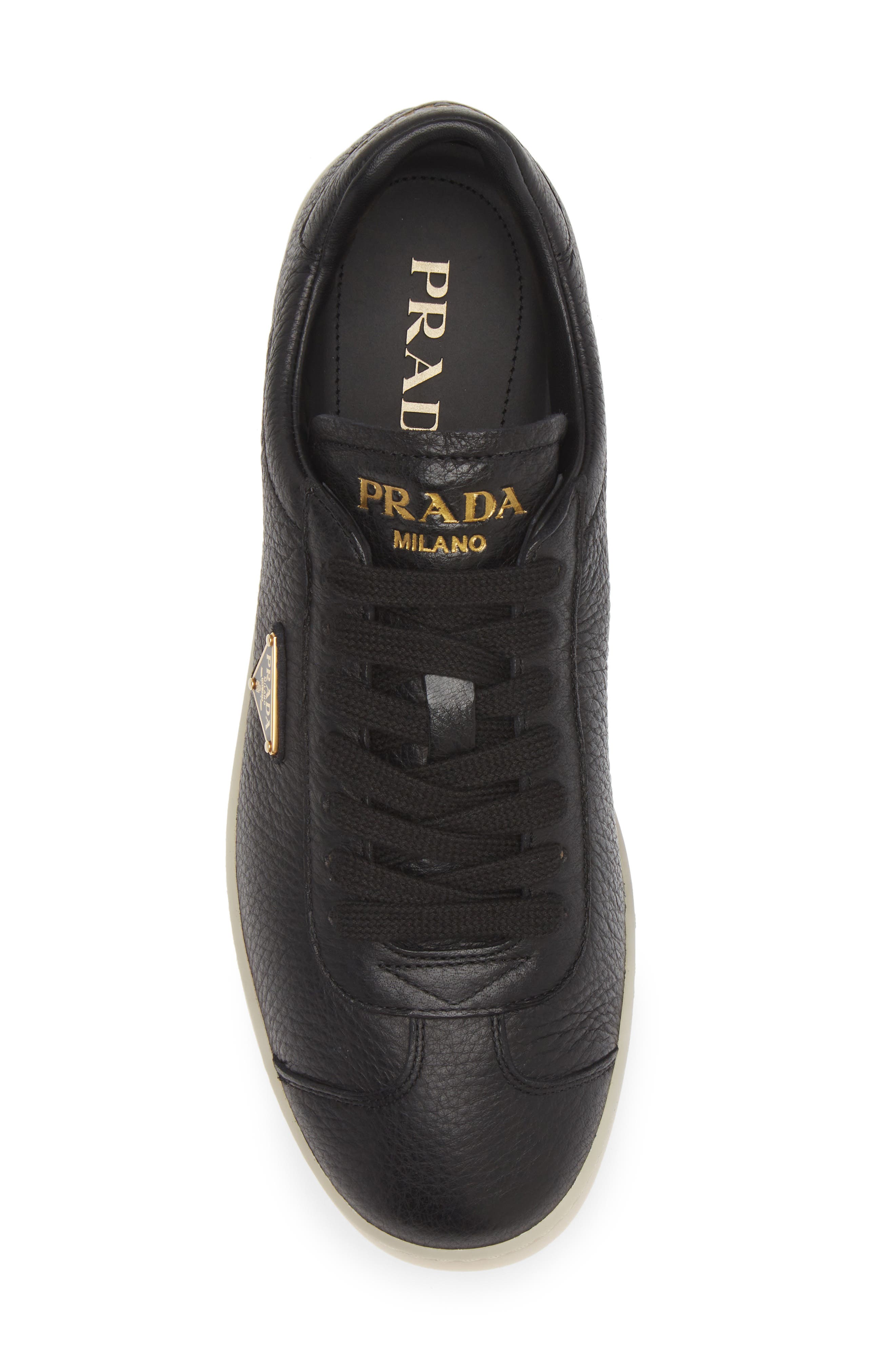 Prada Lane Low Top Sneaker, Alternate, color, 