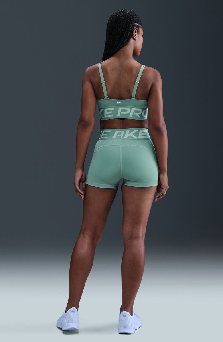 Nike Pro Sculpt High Waist Bike Shorts, Alternate, color, Cannon/ White