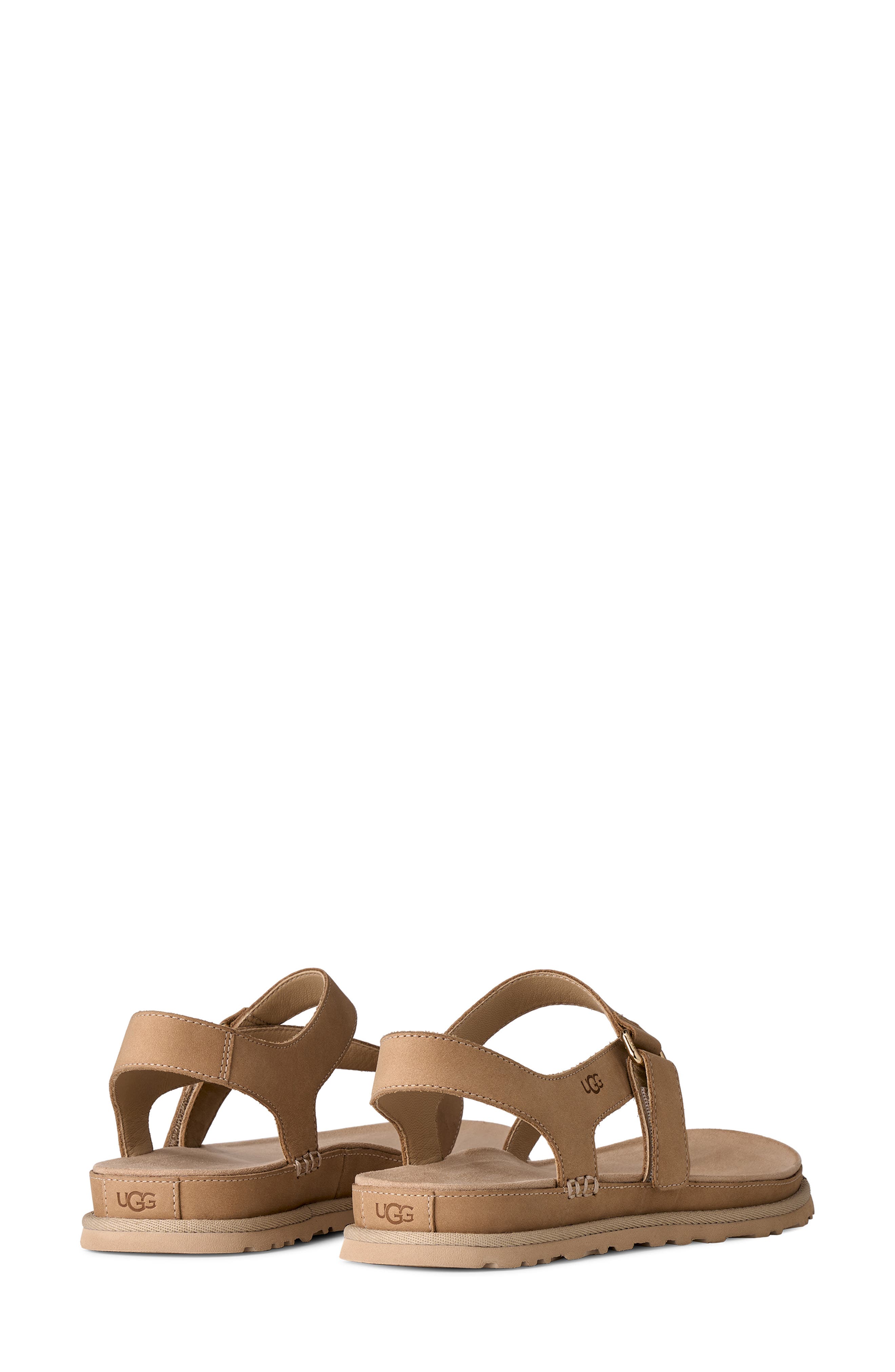 GoldenGaze Toe Post Leather Sandal - image 4