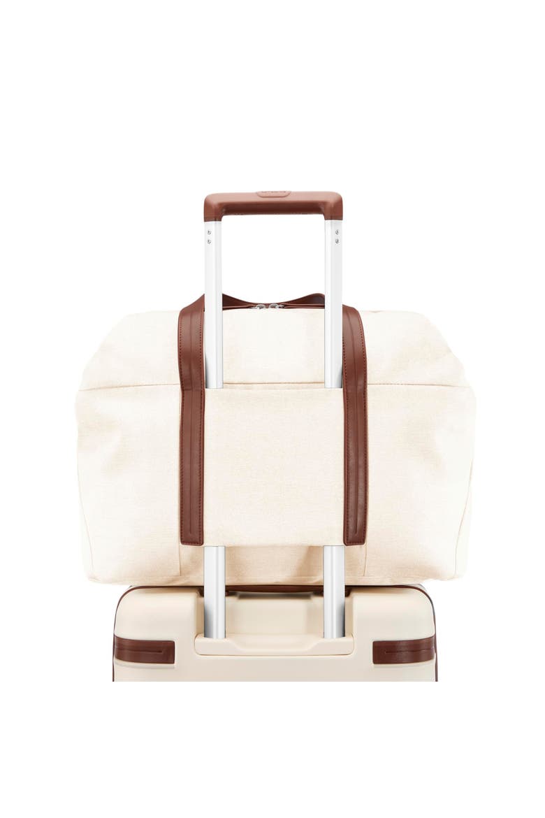Virtuosa 2 Piece Set Weekender & 21" Carry On Luggage, Alternate, color, Off White