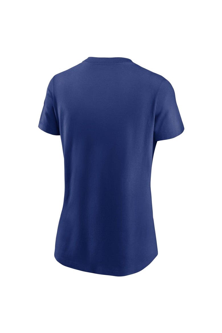 Women's Nike Royal Kansas City Royals Wordmark T-Shirt, Alternate, color, Royal