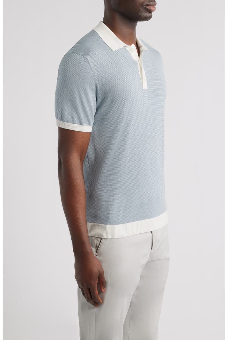 Jorren Polo Sweater, Alternate, color, SOFT TEAL