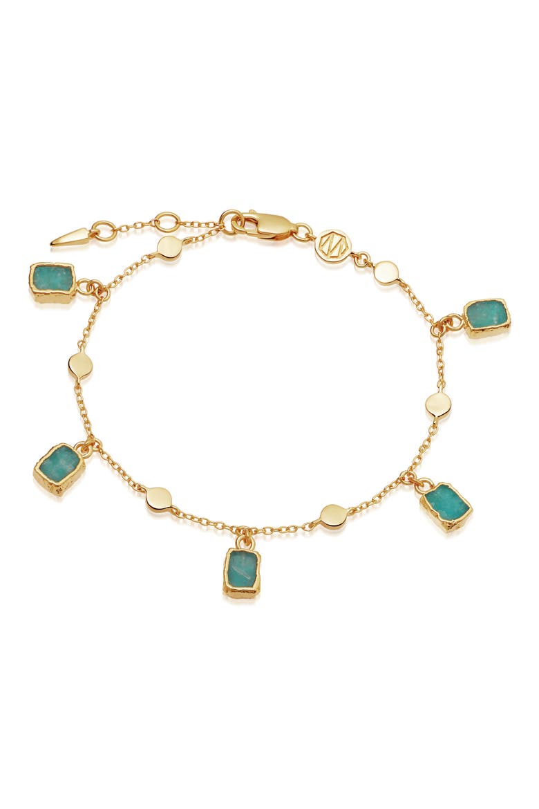 Lena Amazonite Bracelet, Main, color, GOLD