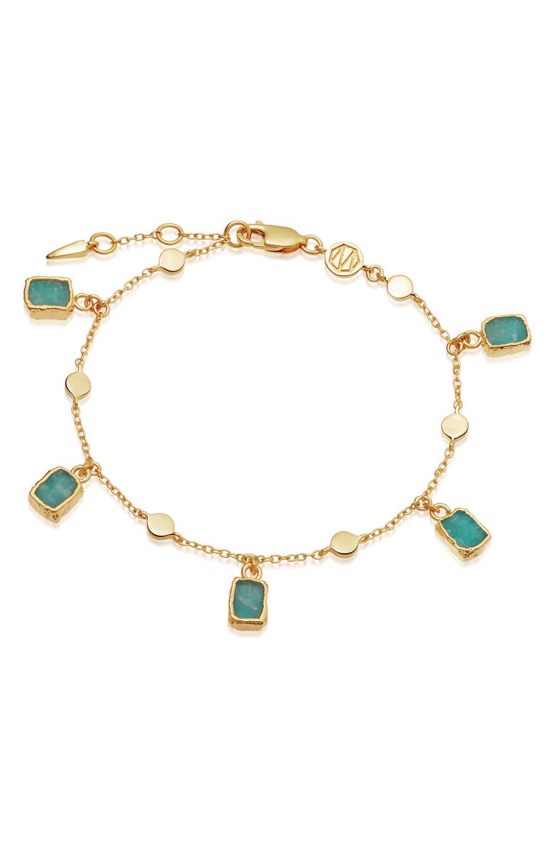 Missoma Lena Amazonite Bracelet, Main, color, 