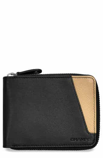 CHAMPS Iconic Zip Around Bifold Wallet