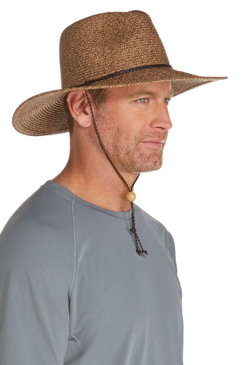 Unisex Beach Comber Sun Hat, UPF 50+ Sun Protection, Main, color, Brown