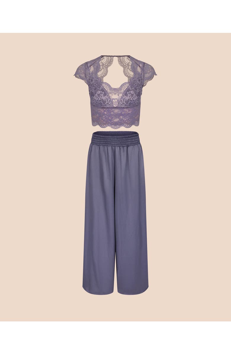 Adore Me Finola Lounge Set, Alternate, color, Cadet