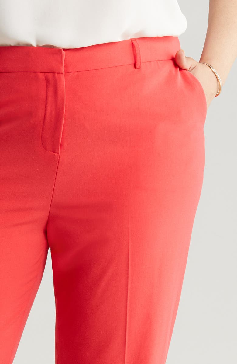 Tahari ASL Classic Pants, Alternate, color, Grenadine