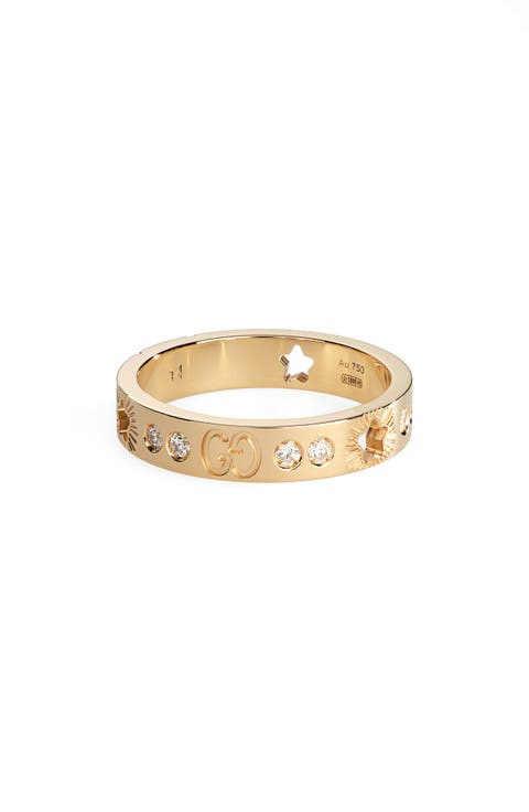 Icon Diamond Band Ring