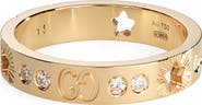 Gucci Icon Diamond Band Ring