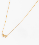 Pip Pop Bow Pendant Necklace