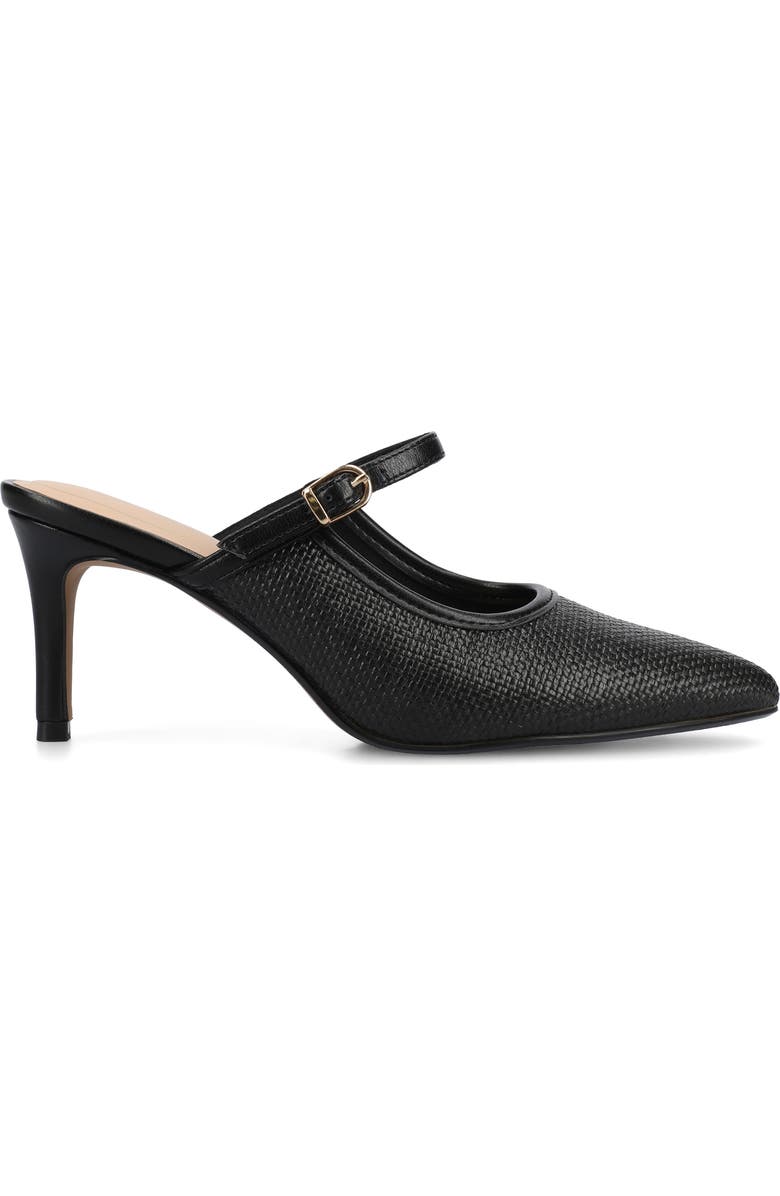 Journee Collection Tiffee Pump, Alternate, color, Black