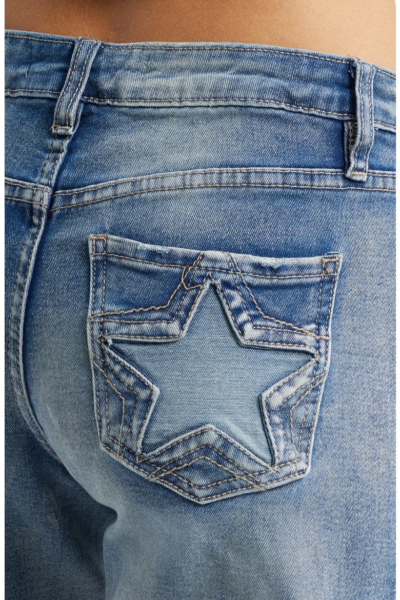 Bella Star Pocket Wide Leg Jeans, Alternate, color, LIGHT BLUE