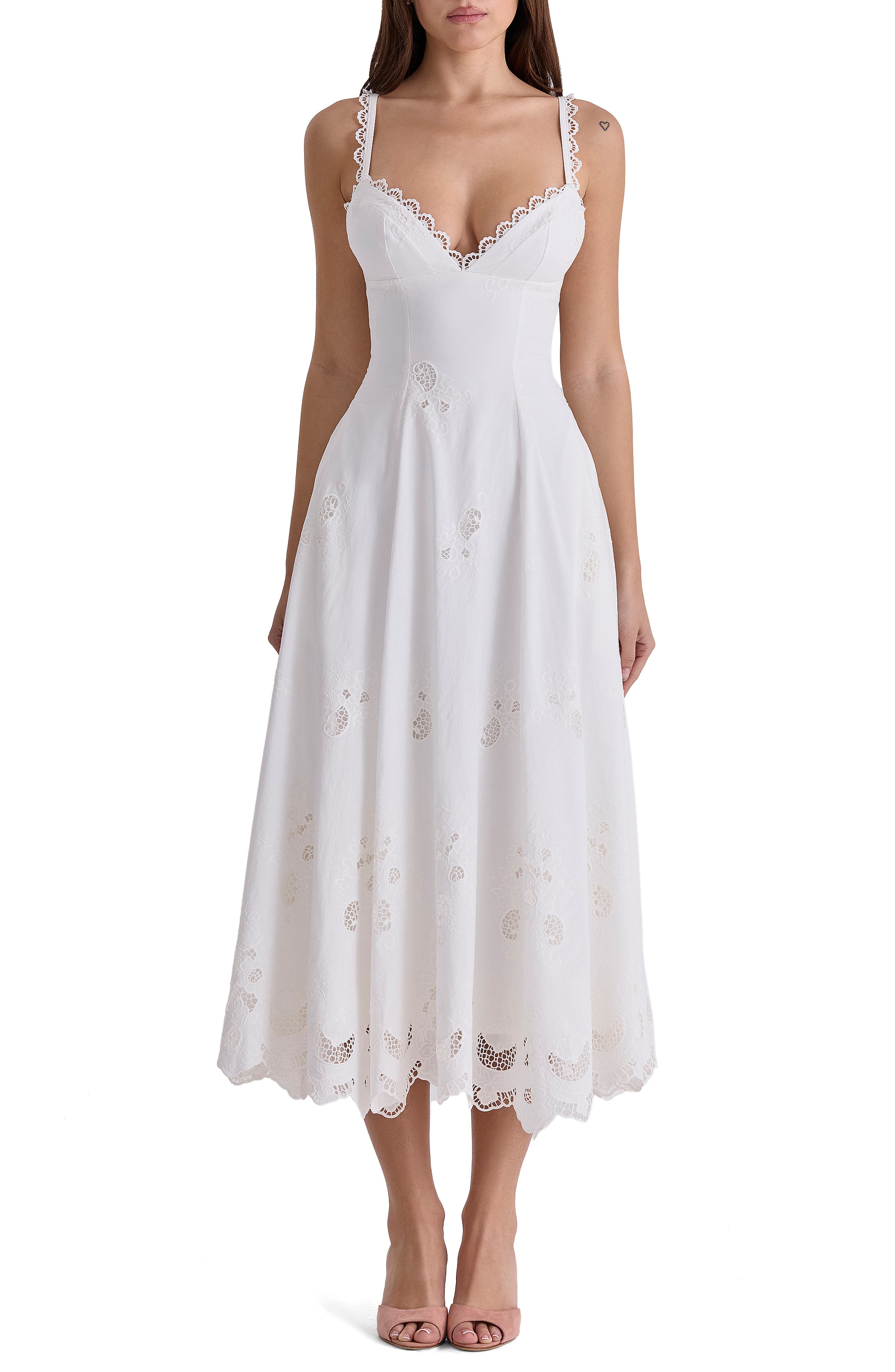 selected WHITE