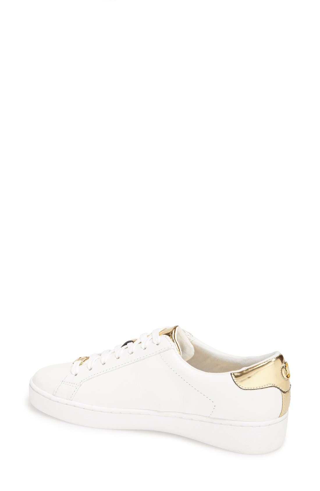 MICHAEL Michael Kors 'The Jet Set 6 - Irving' Leather Sneaker, Alternate, color, 