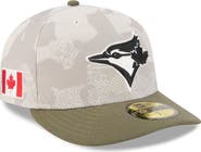 New Era Men's New Era Light Beige/Olive Toronto Blue Jays 2025 Armed Forces Day 59FIFTY Fitted Hat