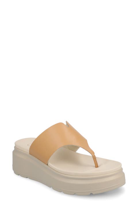 Carah Platform Wedge Sandal