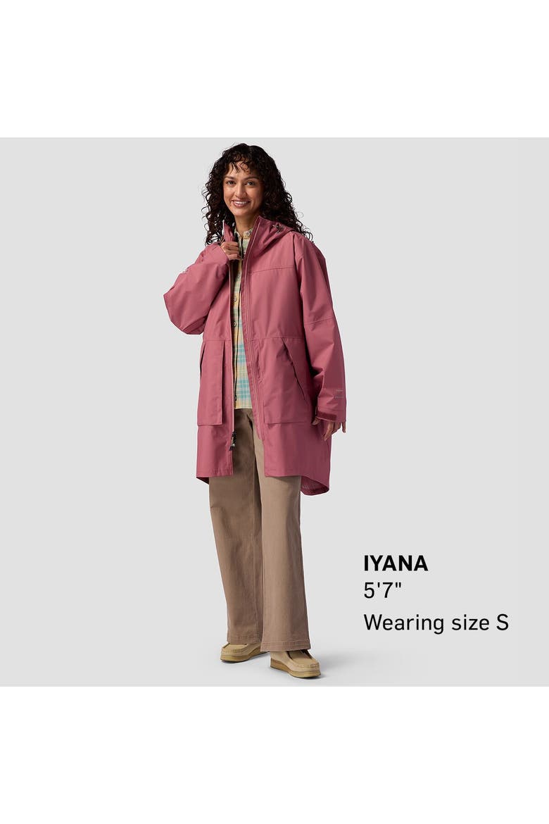Women's Bga Runoff 2.5l Rain Parka, Alternate, color, Deco Rose